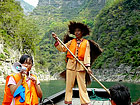 Lesser Three Gorges boat rowing