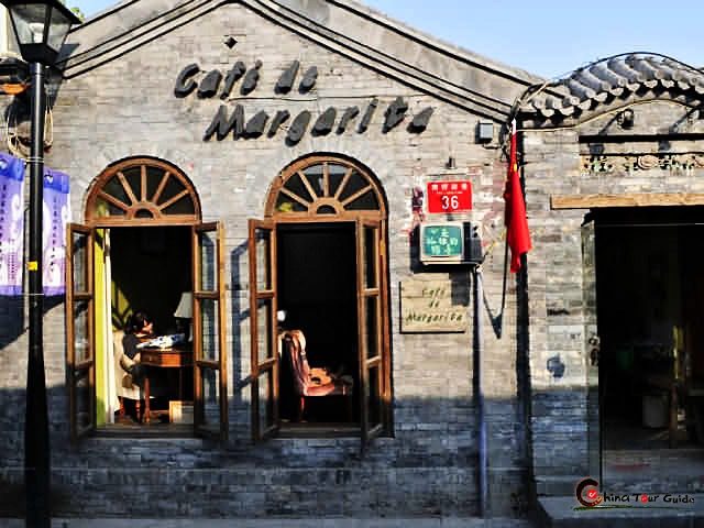 a cafe in Nanluoguxiang