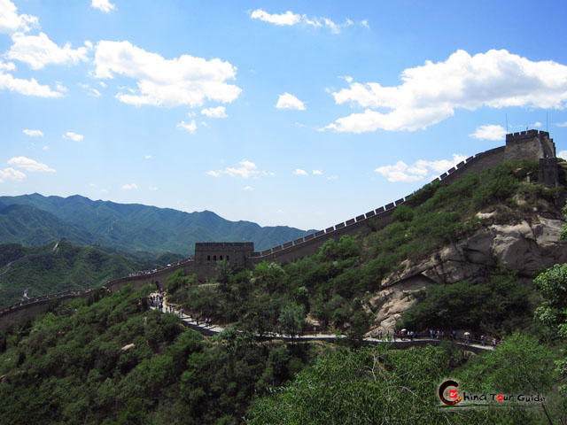 A outlook of Badaling Great Wall