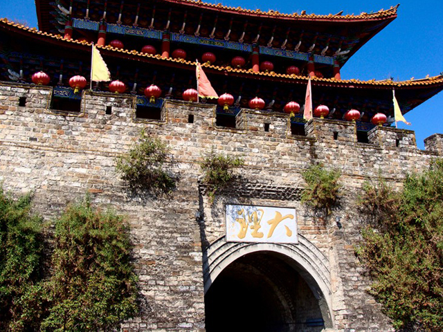 Ancient Wall Gate of Dali