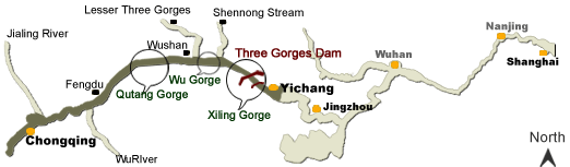 Yichang to chongqing